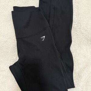 BLACK GYMSHARK LEGGINGS
